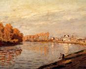 克劳德 莫奈 : The Seine At Argenteuil